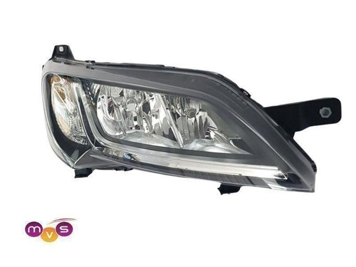 Malibu Motorhome Headlight Headlamp Black Inner O/S Right 5/2014> Genuine