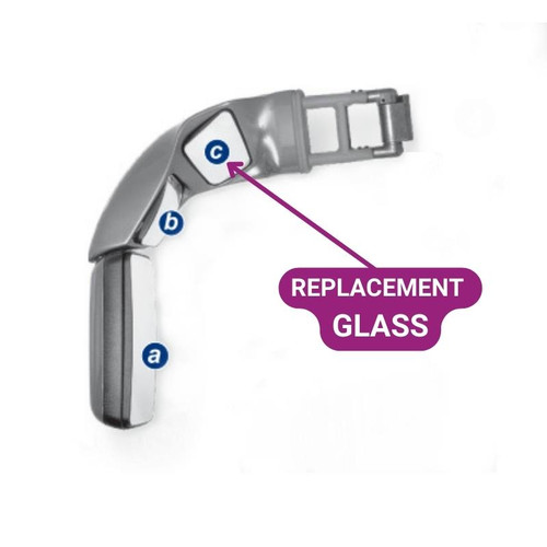 Bus Coach Mirror System Top Wide Angle Mirror Replacement Glass - Mekra