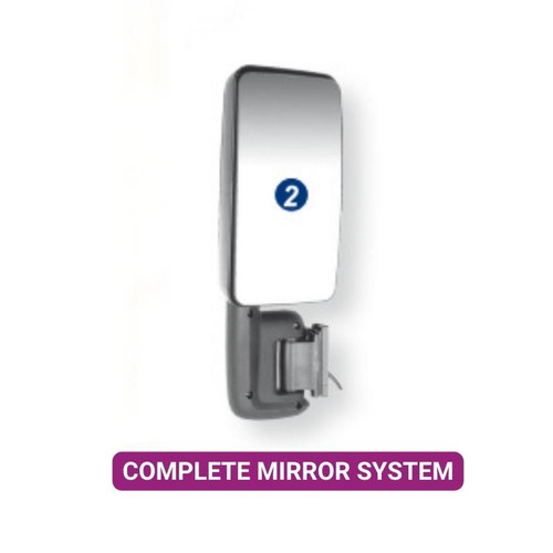 MAN Bus Coach Mirror System Electric 24v Heated Left Bottom Mount Mekra