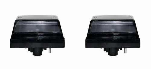 Citroen Relay, Fiat Ducato, Peugeot Boxer Rear Number Plate Light Pair 1998-2006