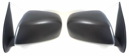 Toyota Hi-Lux Door Wing Mirror Manual Black Textured 10/2005-2011 Pair