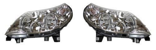 Adria Motorhome Headlight Headlamp 3 Pod Purple Plug Type Pair 2011-2014