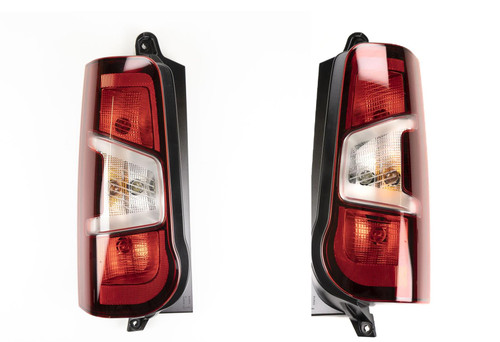 Vauxhall Combo Rear Back Tail Light Lamp Pair 2018 Onwards Genuine
