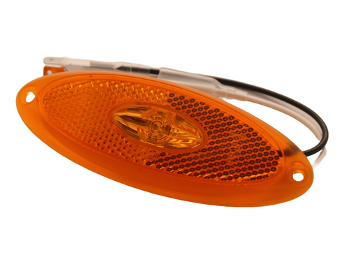 Caravans, Motorhomes LED Amber Side Marker Light Lamp 12v SMLR2010 - 0775