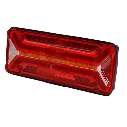 Aspoeck MiniLED 2 Indicator Stop Tail Light 7 Pin ASS2.1 Con Right 25-4120-001