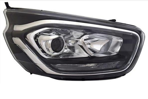 Ford Transit Custom Headlight Lamp With LED DLR Incl. Motor O/S Right 2019-2024