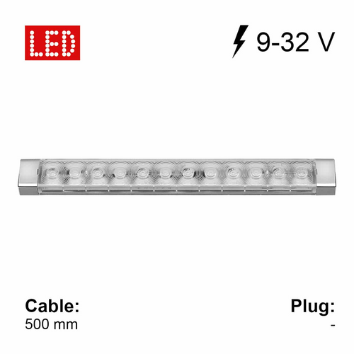 Bus, Coach, Motorhome L250 LED Clear Rear Indicator Light Lamp Jokon 13.1053.700