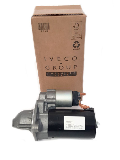 Iveco Daily Starter Motor 1999-2014 - MK4 Genuine Part 69502571