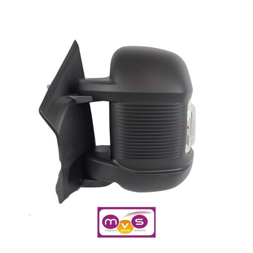 Motorhome Short Arm Mirror Electric Powerfold With Blindspot Ind N/S Left 2023>