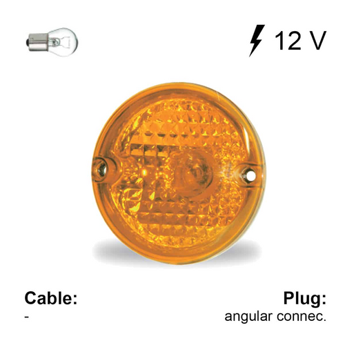 Caravan Motorhome Rear Indicator Light Lamp 95mm 12v - Jokon 710, 13.1019.500