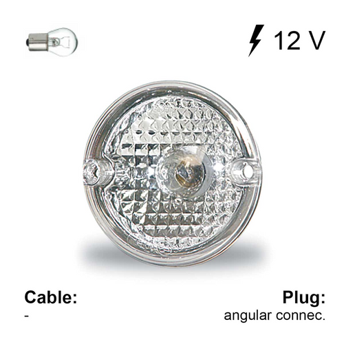 Caravan Motorhome Rear Reverse Light Lamp Clear 12v Jokon 710, 13.6011.500