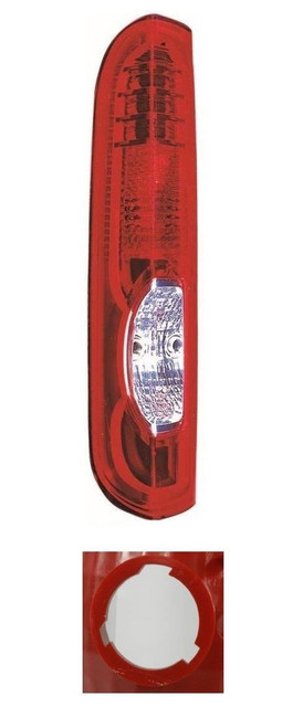 Vauxhall Vivaro Rear Tail Light Lamp (3 Notches Per Bulbholder) Left 2006-2015