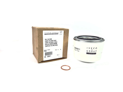 Daily, Ducato, Boxer, Relay 2.3L Oil Filter & Washer Genuine 2002 Onwards