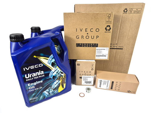 Genuine Iveco Daily 3.0L Service Kit C/W Petronas Urania TEK Plus 0W-30 EURO 6