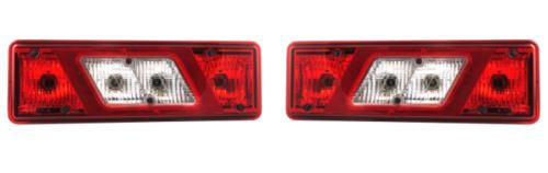 Ford Transit Mk8 Chassis Cab Rear Tail Light Lamp Pair 2013> 1847493, 1847494