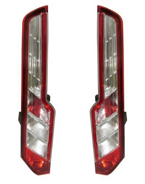 Ford Transit Custom Rear Back Tail Light Lamp Cluster 2012> Pair