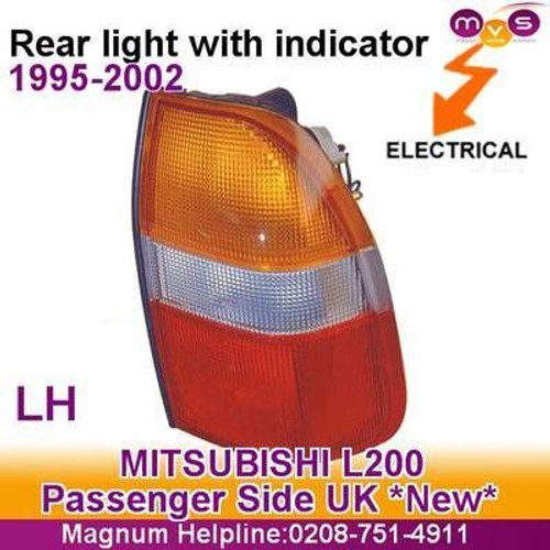 MITSUBISHI L200 Rear Back Tail Light Lamp Left 1995-2002