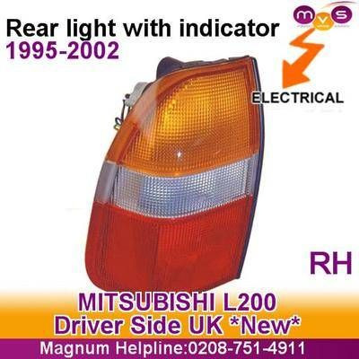 MITSUBISHI L200 Rear Back Tail Light Lamp Right 1995-2002