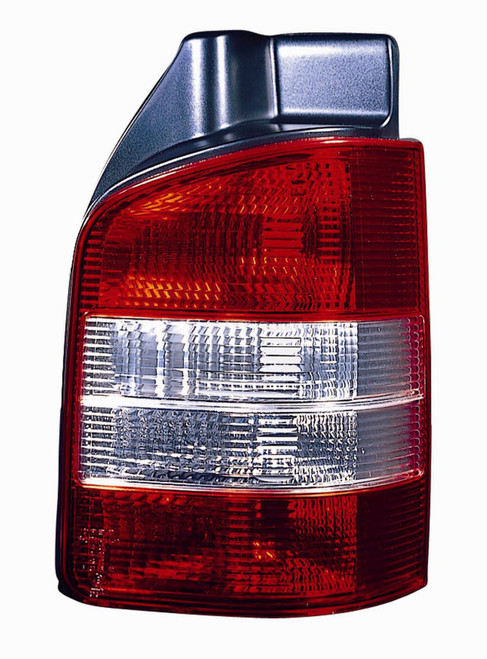 VW Transporter T5 Rear Back Tail Light Lamp Smoked (2 Rear Doors) Left 2003-2009