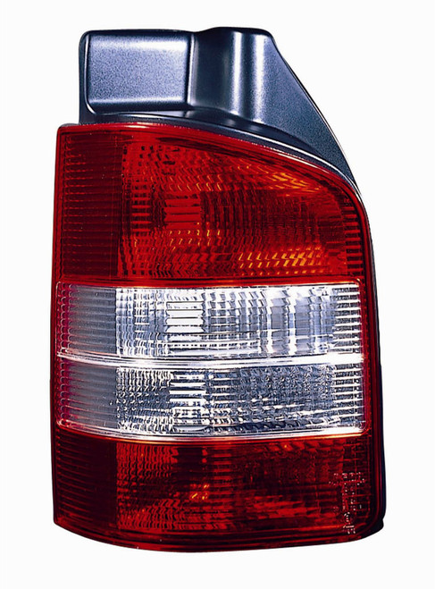 VW Transporter T5 Rear Tail Light Lamp (2 Rear Doors) Smoked Ind Right 2003-2009
