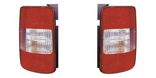 Volkswagen VW Caddy Rear Back Tail Light Lamp (2 Rear Doors) Pair 3/2004-3/2011