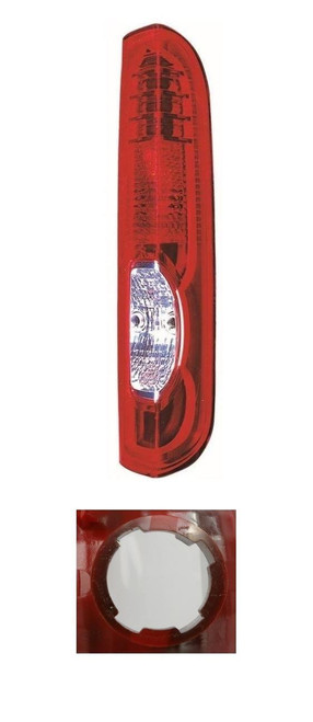 Renault Trafic Rear Back Tail Light Lamp 4 Notch Bulbholder Right 2006-2015