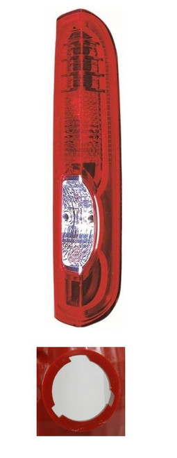 Renault Trafic Rear Tail Light Lamp (3 Notches Per Bulbholder) Right 2006-2015