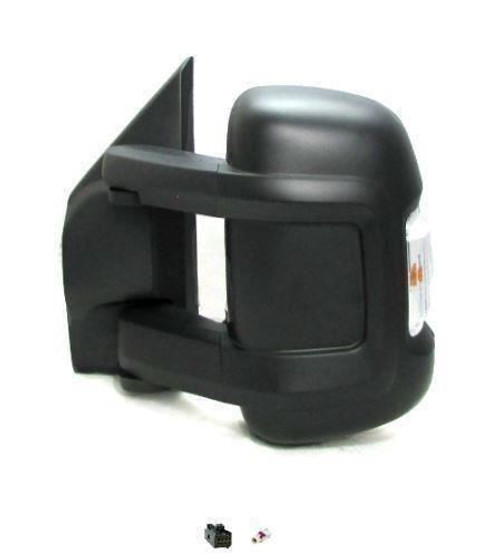 Chausson Motorhome Mirror Medium Arm Electric With Aerial N/S Left 2006> Genuine