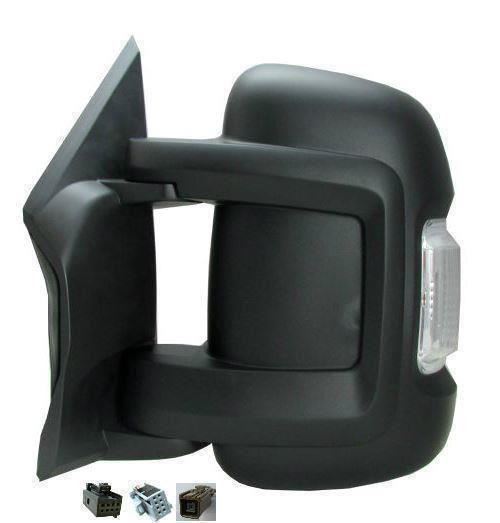 Peugeot Boxer Short Arm Mirror Aerial Electric Heated N/S Left 2006> Genuine