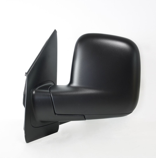 Volkswagen VW Transporter T5 Door Wing Mirror Manual Black N/S Left 2003-2010