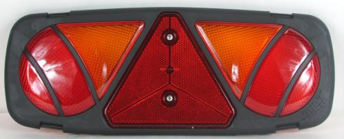 Trailer Rear Back Tail Light Lamp Lens Only Universal Fits M800 Replacement Unit