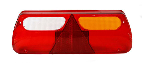 Rinder Combination Rear Tail Lamp With Number Plate Light Lens Only Right - 760