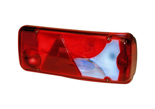 (M) Genuine Vignal LC8T - Rear lamp Right, 7 Pin Rear Connector Blue Triangle - 156050, LC8, VIG156050
