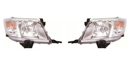 Toyota Hi-Lux Mk.5 Headlight Headlamp Clear Indicator Pair 2011-2017
