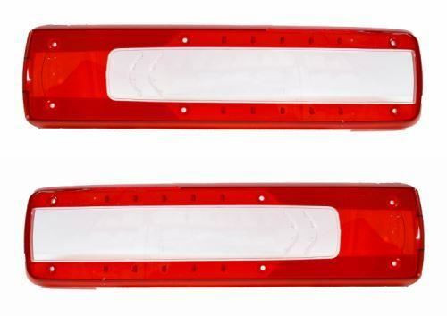 Renault C D K T Range Series Euro 6 Rear Tail Light Lamp Lens Only 2013> - Pair