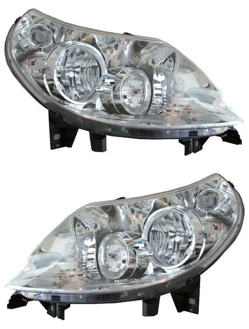 Auto Cruise Motorhome Headlight Headlamp With Motor 2006-2011 Pair