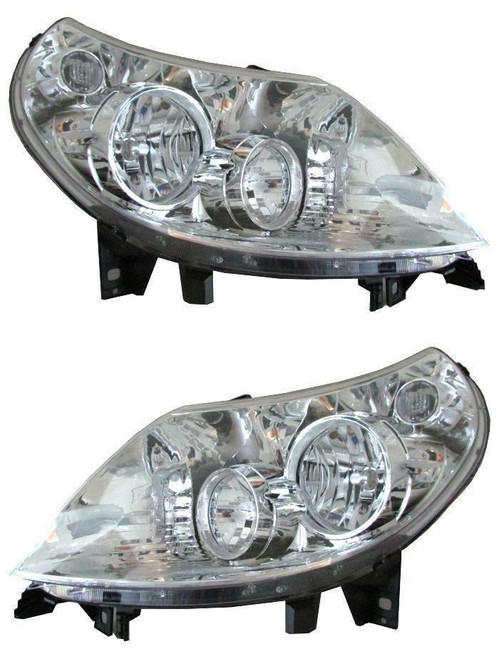 Auto Trail Motorhome Headlight Headlamp With Motor 2006-2011 Pair