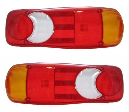 Elddis Majestic Motorhome Rear Back Tail Light Lens Only Pair