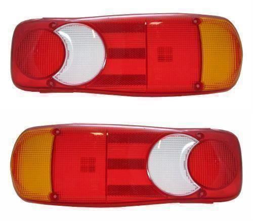 Iveco Daily Chassis Cab Rear Back Tail Light Lamp Lens Only Pair 2006 Onwards