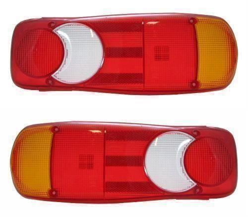 Nissan NT400 Cabstar Rear Back Tail Light Lamp Lens Only Pair 2014 Onwards