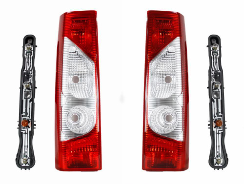 Citroen Dispatch Rear Back Tail Light With Bulb Holder Pair 2007-4/2017 Genuine