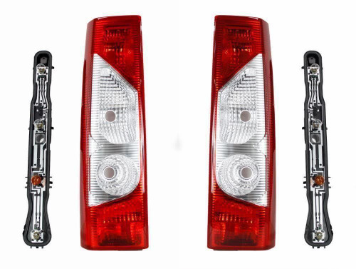 Toyota Proace Rear Back Tail Light With Bulb Holder Pair 2013-4/2017 Genuine