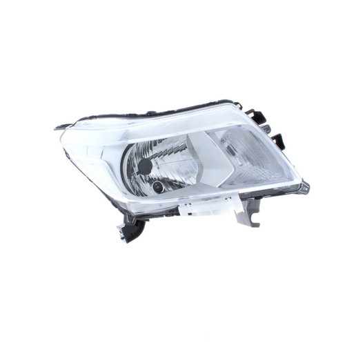 Nissan NP300 Navara D23 Headlight Clear Ind Chrome Inner O/S Right 2015-2022