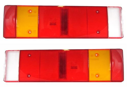 Daf CF LF XF95 XF105 Rear Back Tail Light Lamp Lens Only Pair 2001>