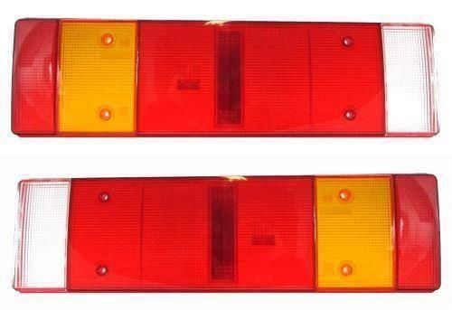 Scania 4 Series Rear Back Tail Light Lamp Lens Only Pair 1995-2004
