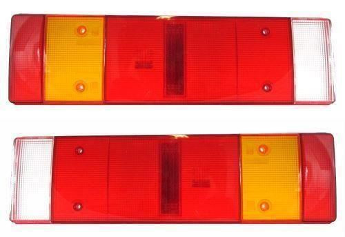 Scania Combination Rear Back Tail Light Lamp Lens Only Pair