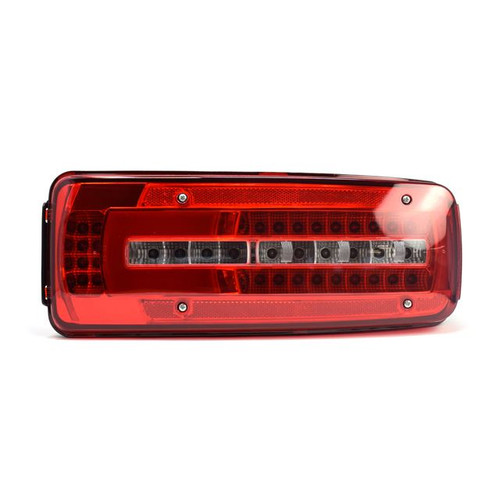 Daf CF55 Euro 6 LED Rear Lamp Left C/W Number Plate Light 7 Pin End Connector