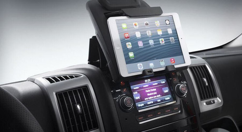 Fiat Ducato iPad, Tablet, Mobile Phone, Map Document Holder Genuine 2014 Onwards