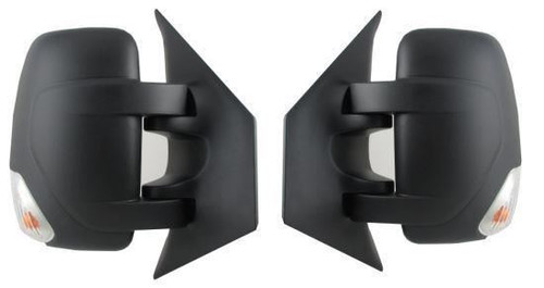 Nissan NV400 Door Mirror Electric Heated Amber Ind 16w Clear Bulb Pair 2011>