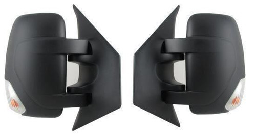 Renault Master Door Mirror Electric Heated Amber Ind 16w Clear Bulb Pair 2010>